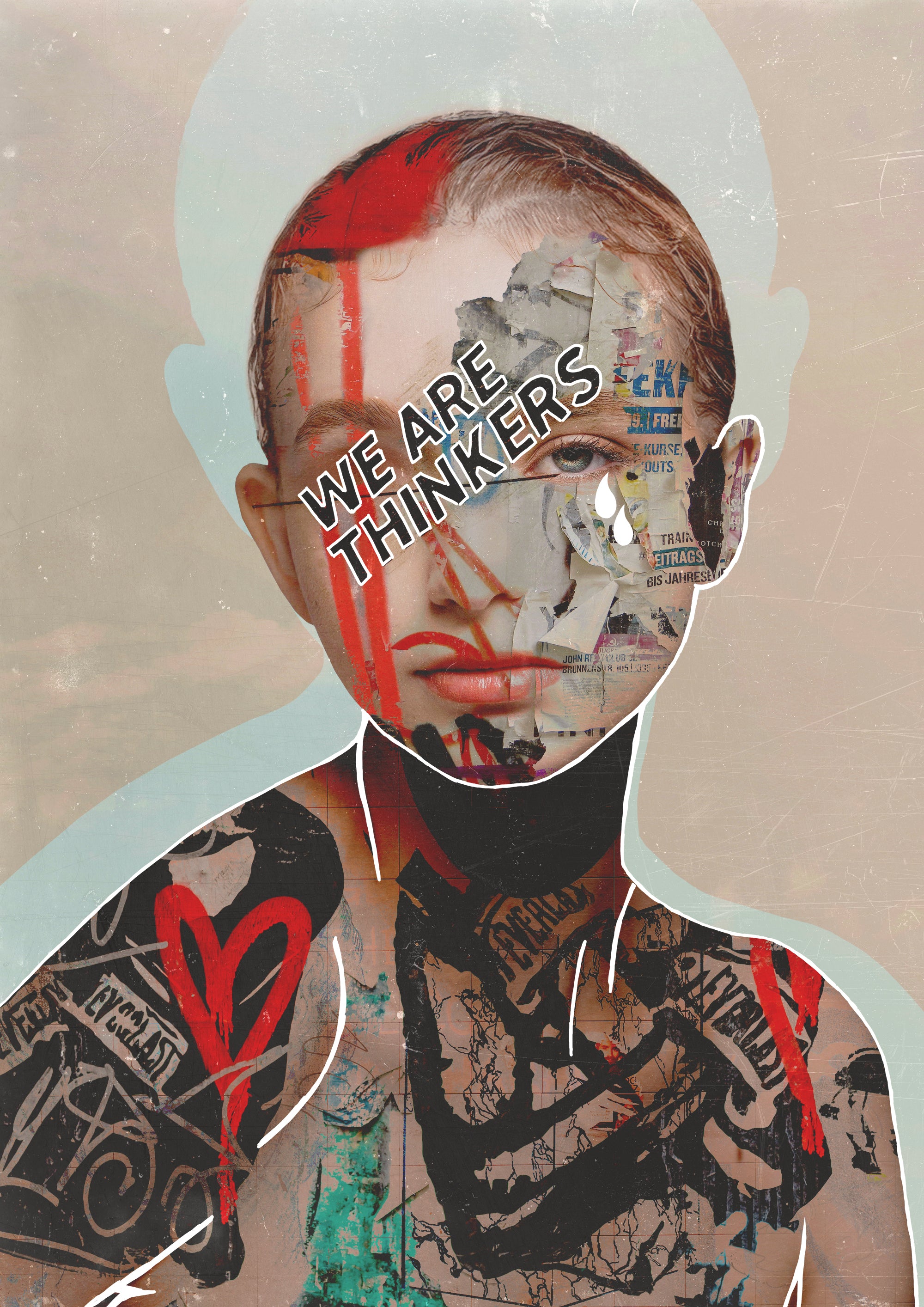 Thinkers - Open Edition Fine Art print