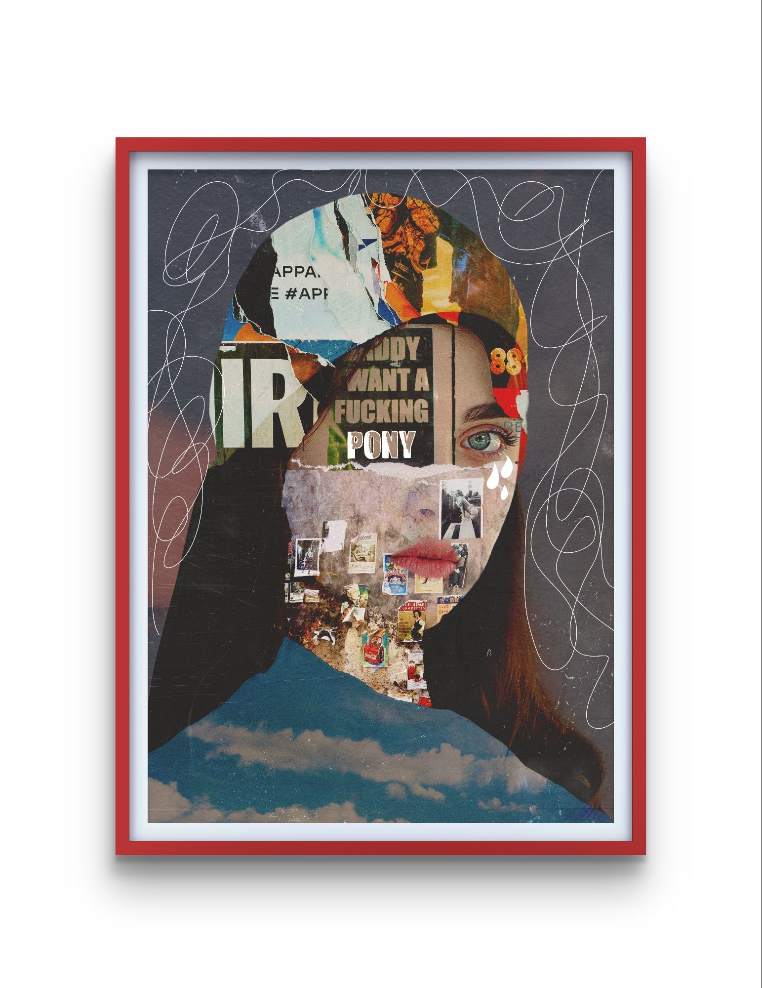 Nobody Wants A Pony - Open Edition Fine Art print