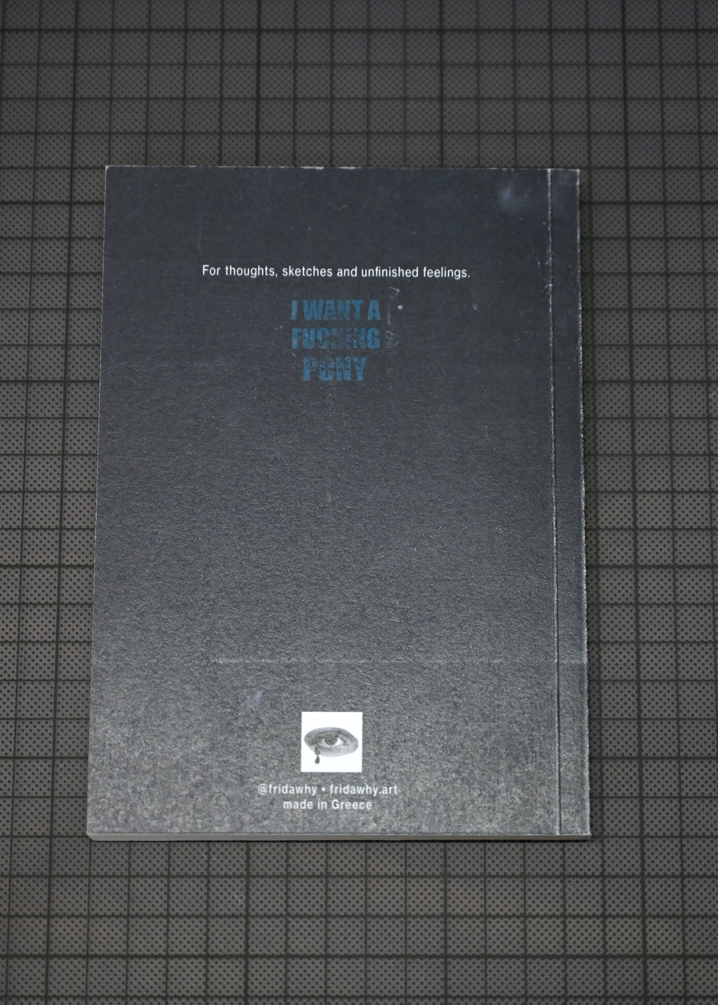 Nobody Wants A Pony, Art Notebook