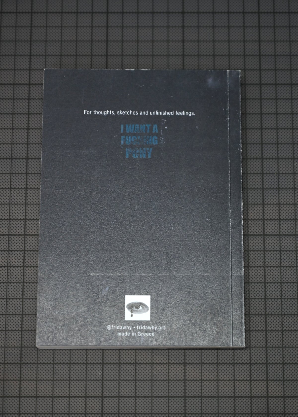 Nobody Wants A Pony, Art Notebook