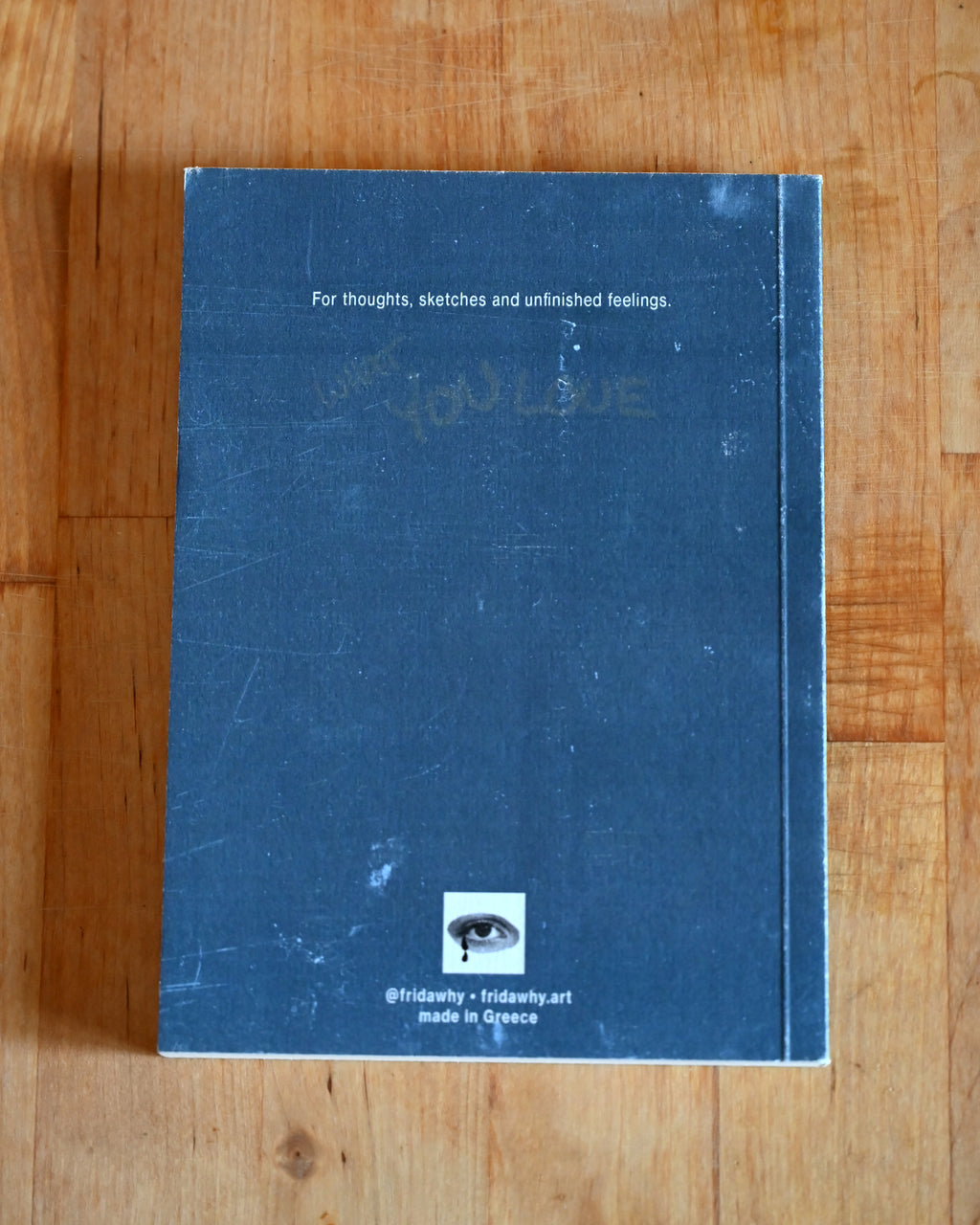 What You Love, Art Notebook
