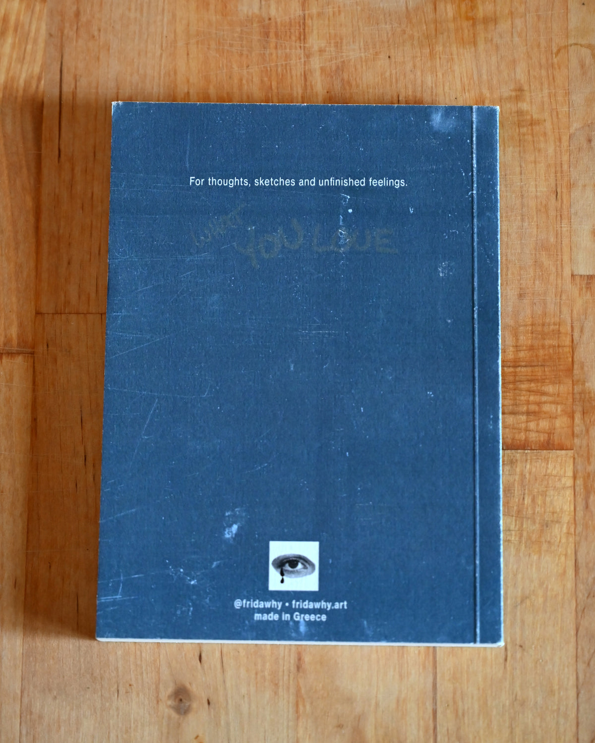 What You Love, Art Notebook