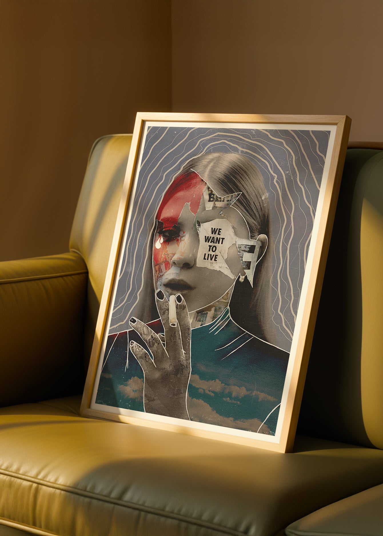 We Want To Live, 2025 Print