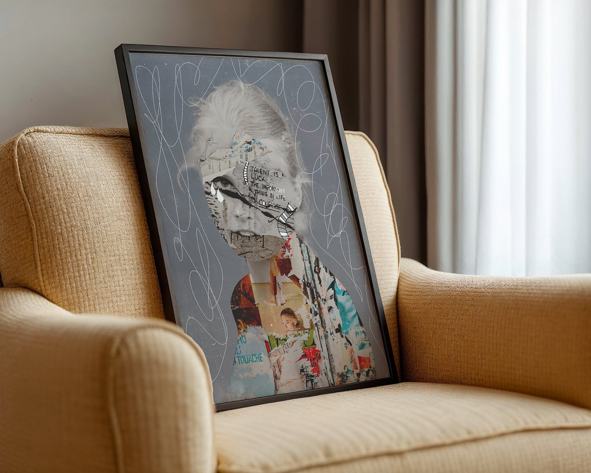 Talent Is Luck, 2025 Print