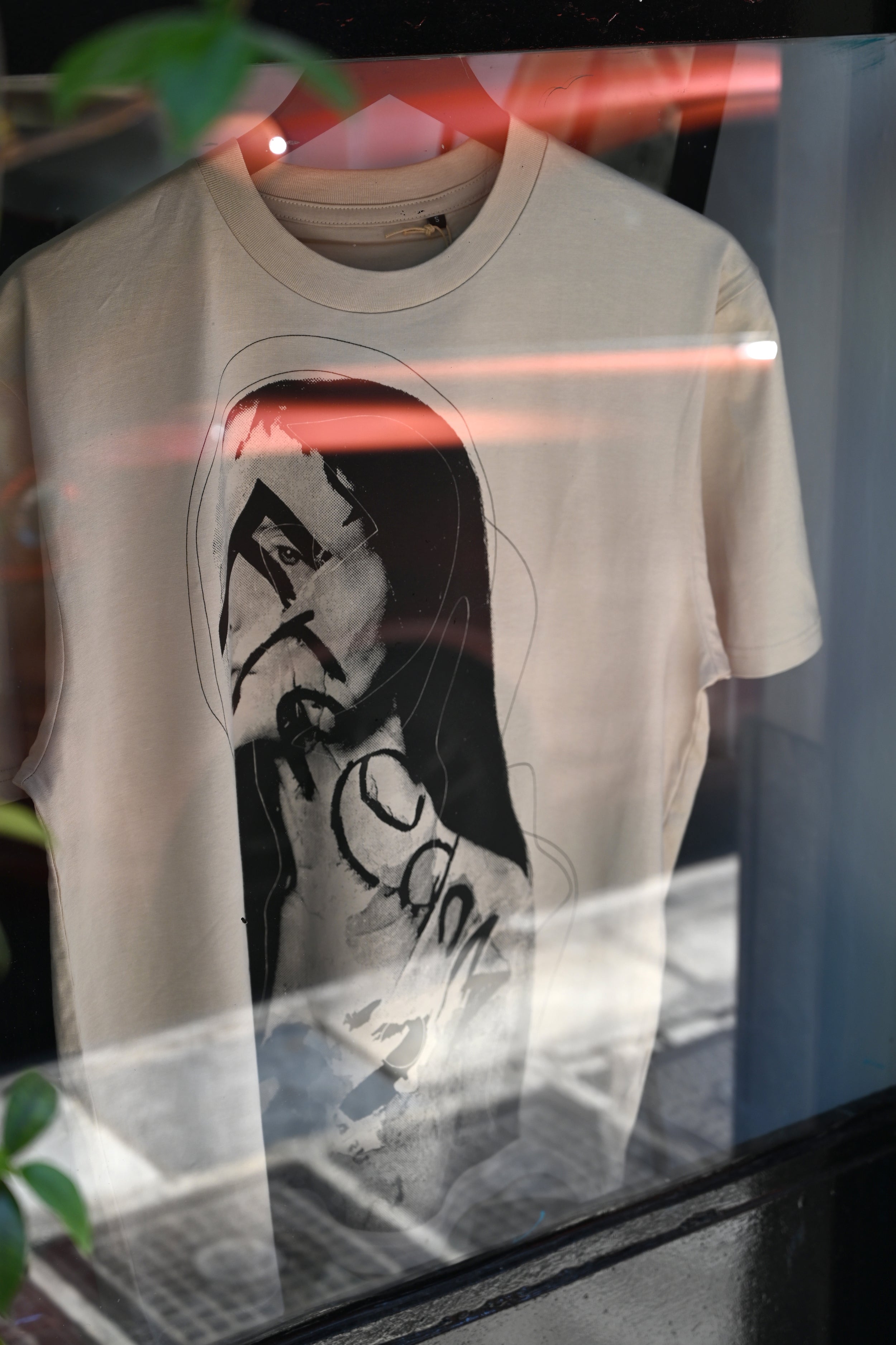 freedom hand screen printed tee portraiture art